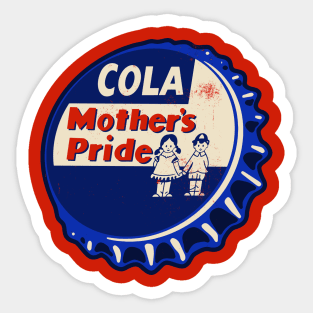 Vintage Mothers Pride Cola Bottlecap Sticker